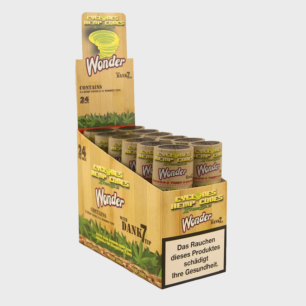 Cyclones XtraSlo Wonder with Dank 7 Tip Cyclones XtraSlo Wonder with Dank 7 Tip