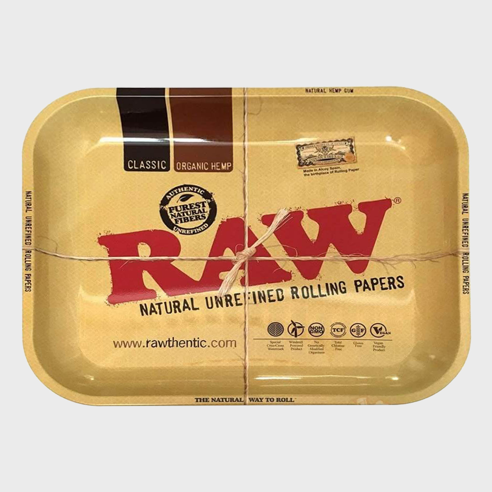 RAW Classic Metal Rolling Tray 31x23 cm RAW Classic Metal Rolling Tray 31x23 cm