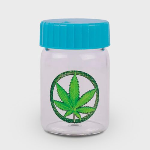 Stoner Glow In The Dark Jar With LED