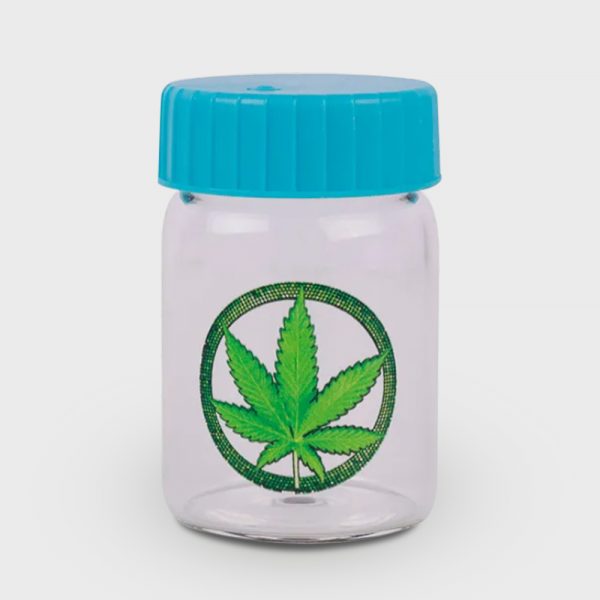 Stoner Glow In The Dark Jar With LED