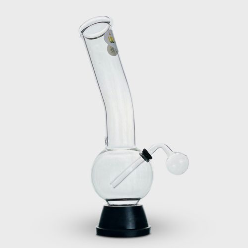 Glass Bubble Crack Bong 24cm
