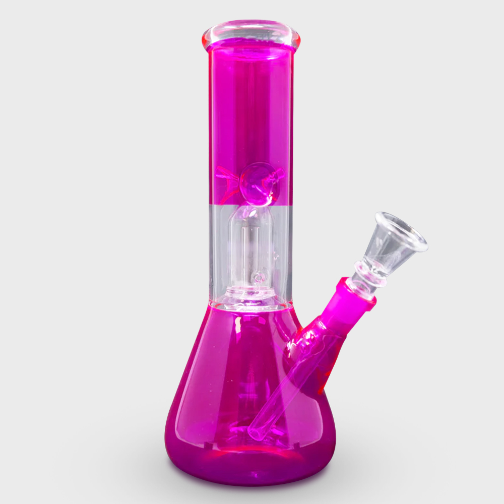 RODDI See Through Glass Dome Percolator Beaker Glass Bong 20cm RODDI See Through Glass Dome Percolator Beaker Glass Bong 20cm